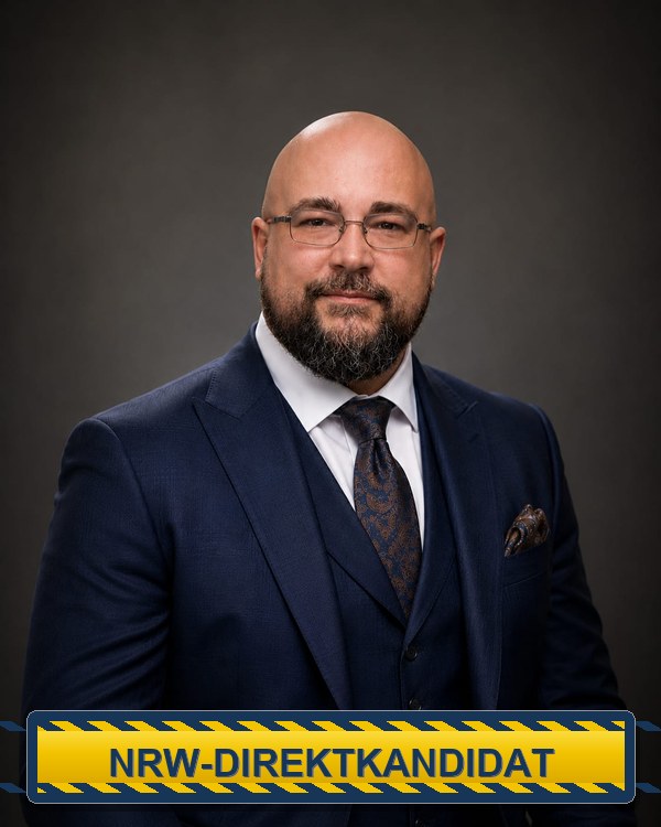 Maxim Dyck NRW-Direktkandidat Maxim Dyck