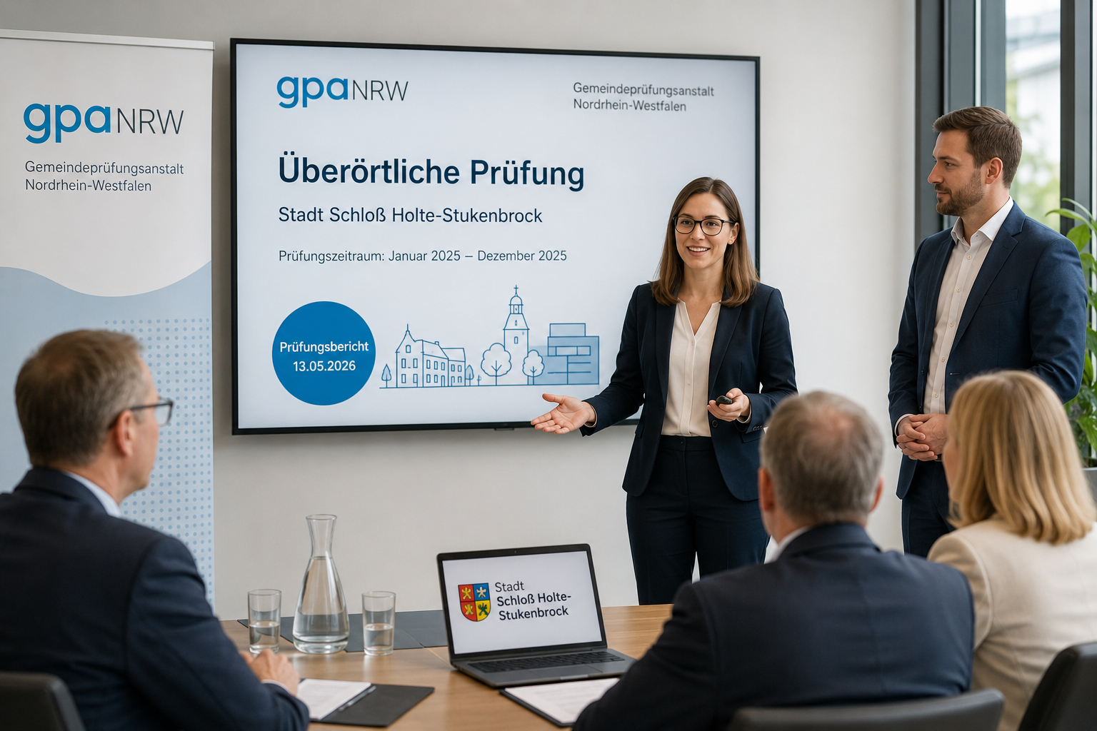 Vorstellung des Berichtes der Gemeindeprüfungsanstalt NRW über die überörtliche Prüfung der Stadt Schloß Holte-Stukenbrock